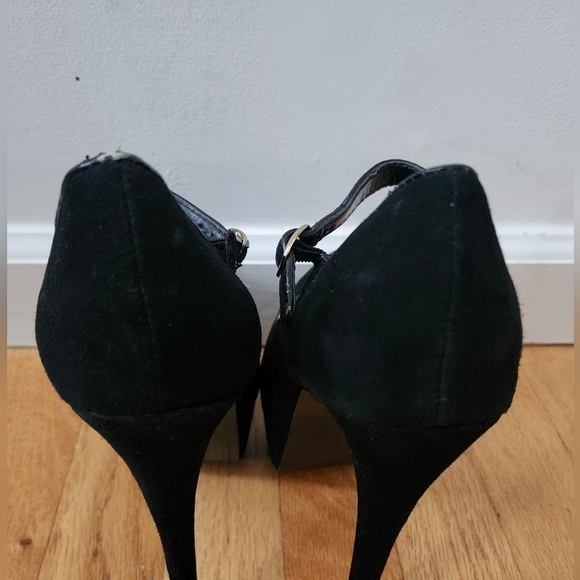 Steve Madden Suede Platform Pump High Heels - Picture 3 of 4